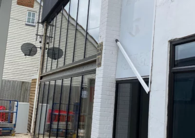 commercial property gym ultra slim bifolding doors