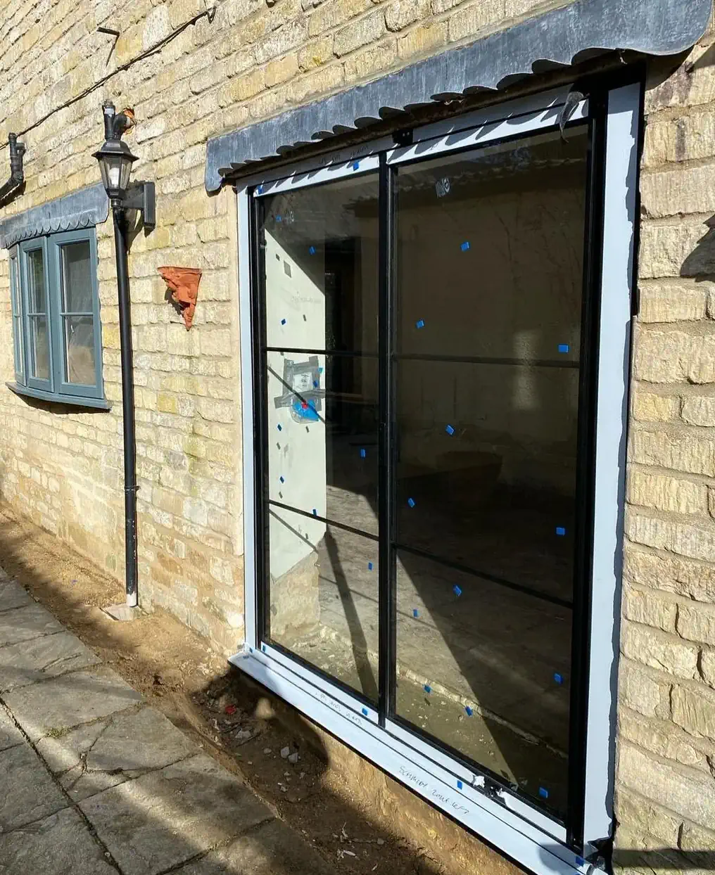 Crittall style french bifold doors