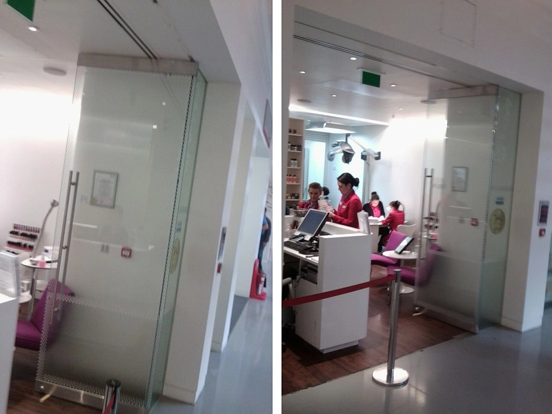 slide and fold office glass partition wall