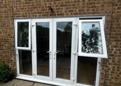 ultraslim slide and fold door