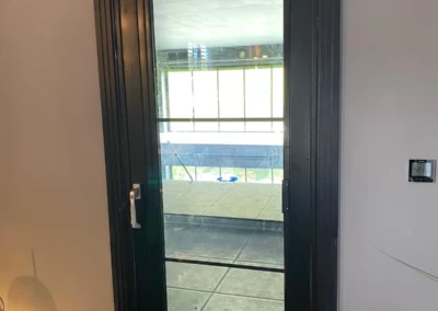 crittall style internal door with glass