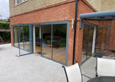 slide and swing door