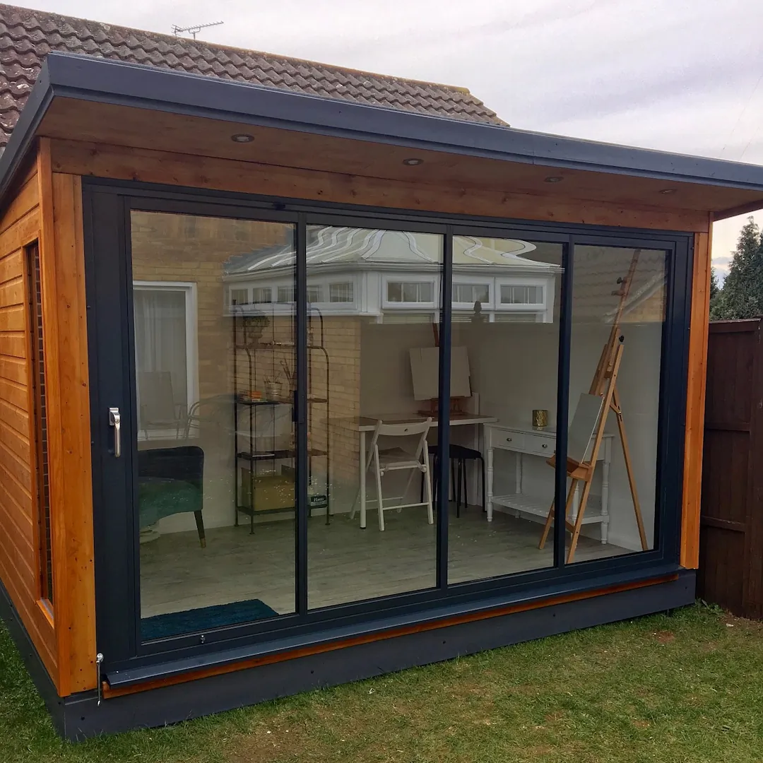 garden room bifold doors 4 panel