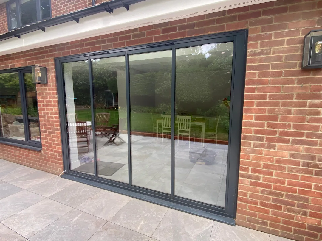 swing and slide doors small