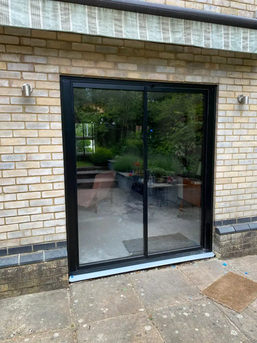 external narrow patio doors