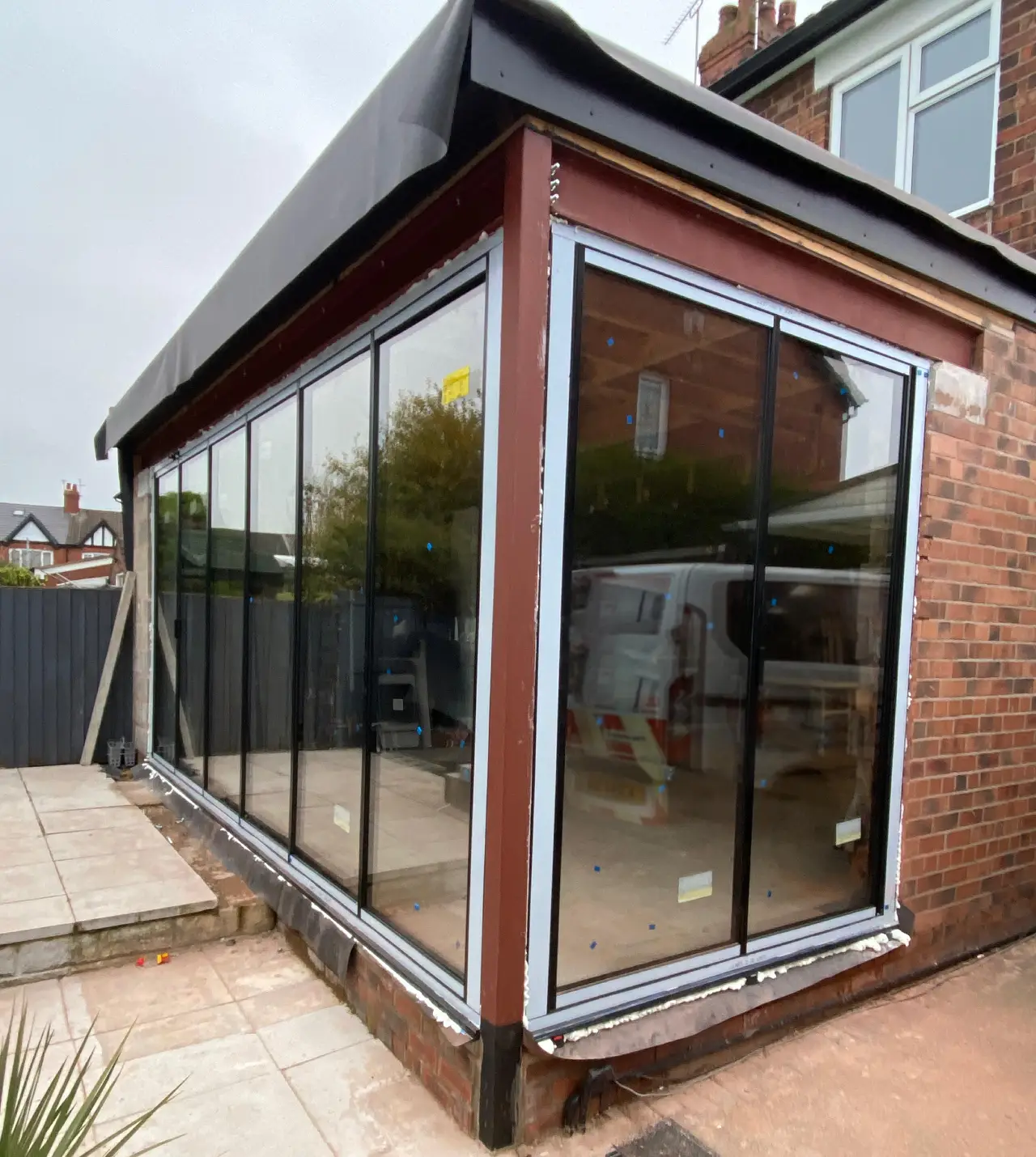 glass orangery doors