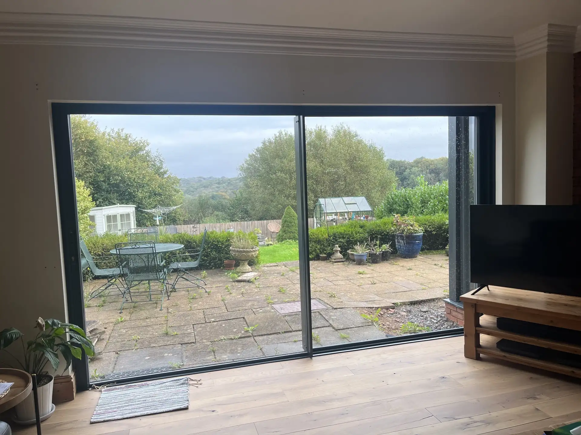 aluminium framed patio doors