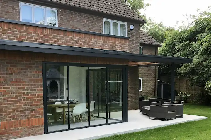 aluminium framed sliding doors