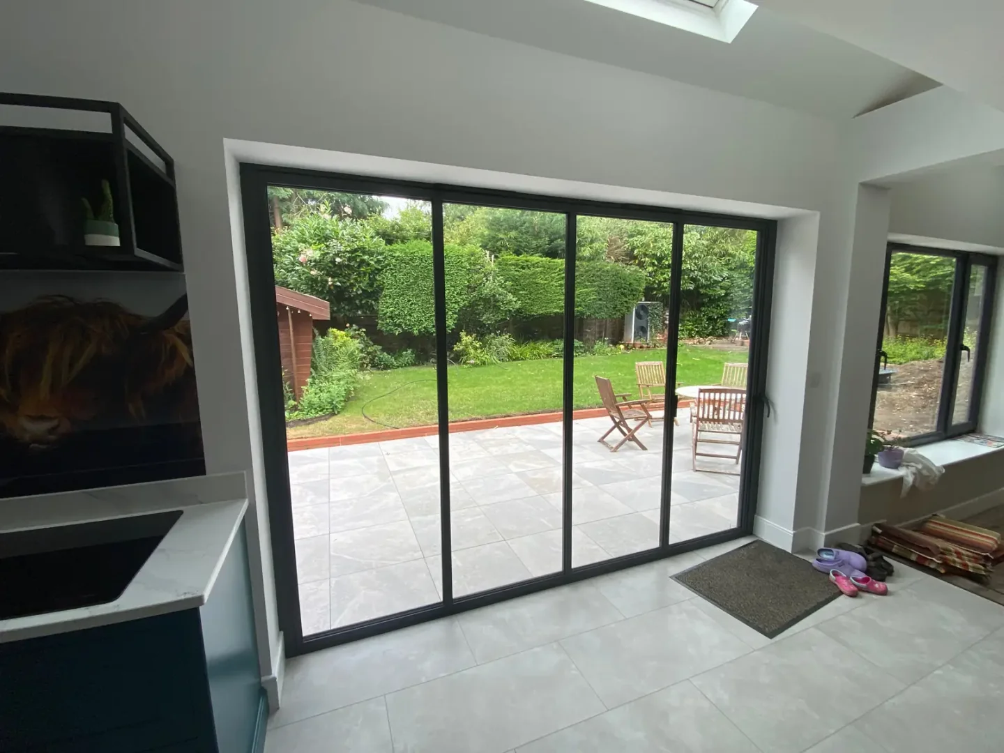 4 panel sliding doors