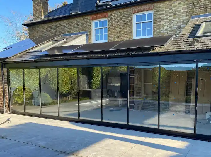 large aluminium sliding doors