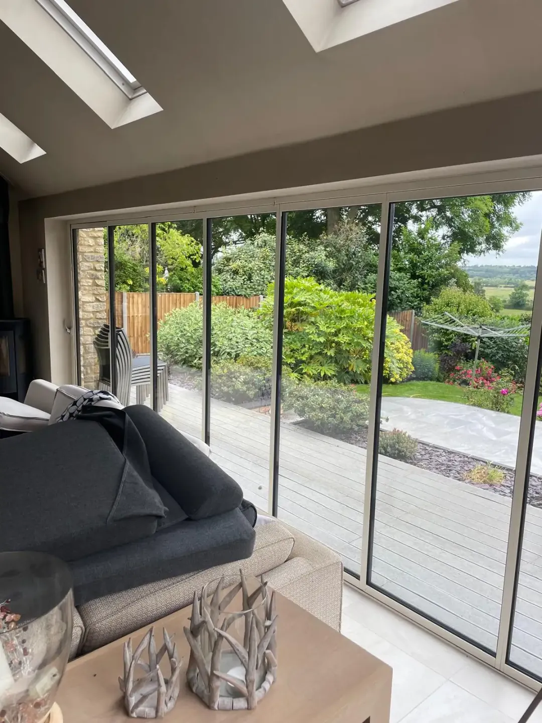 metal bi fold doors