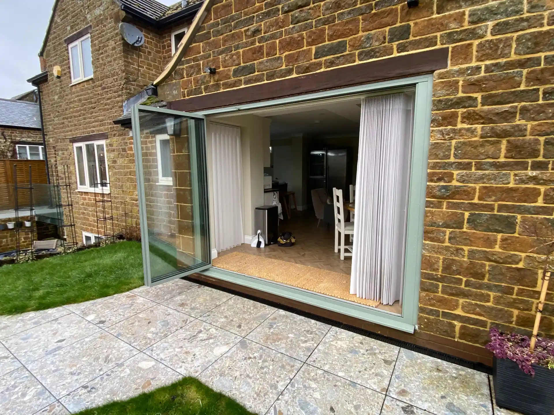 metal bifold doors