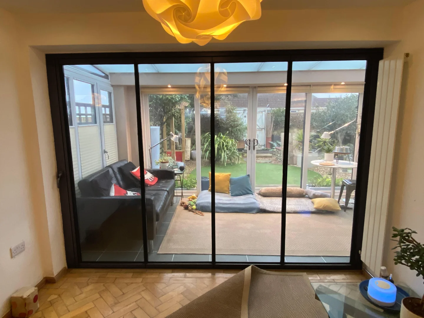 modern internal glass doors